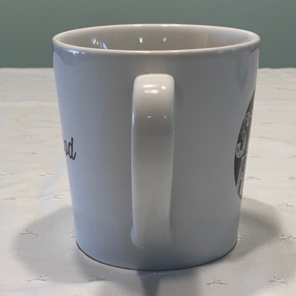 Life is Good Large Ceramic Mug Let’s Stay Home - Picture 3 of 5